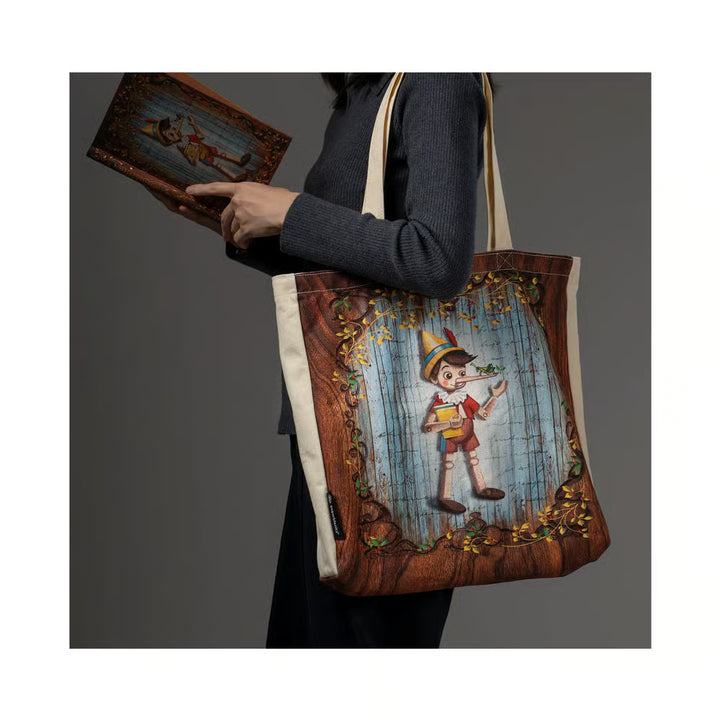 Paperblanks - Tote Bag - Carlo Collodi, Pinocchio