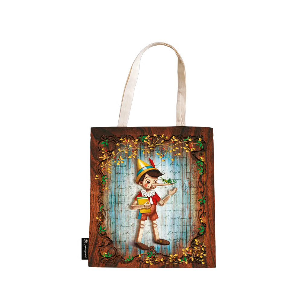 Paperblanks - Tote Bag - Carlo Collodi, Pinocchio