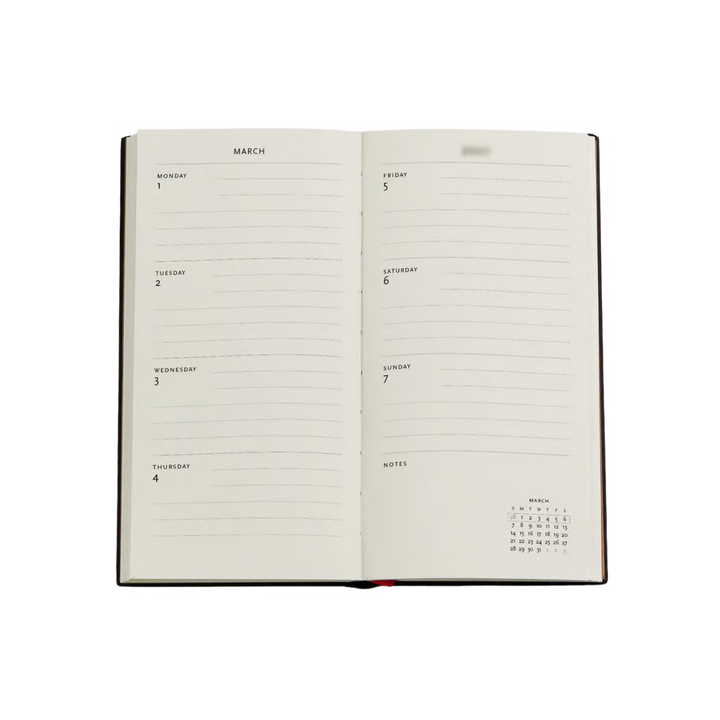 Paperblanks - 2027 Weekly Horizontal Slim Planner - Golden Age of Prosperity
