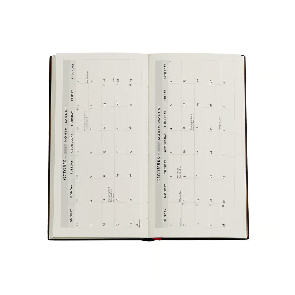 Paperblanks - 2027 Weekly Horizontal Slim Planner - Golden Age of Prosperity