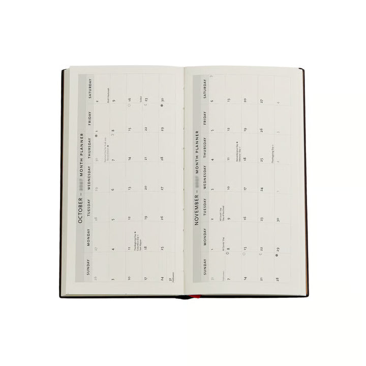 Paperblanks - 2027 Weekly Horizontal Slim Planner - Golden Age of Prosperity