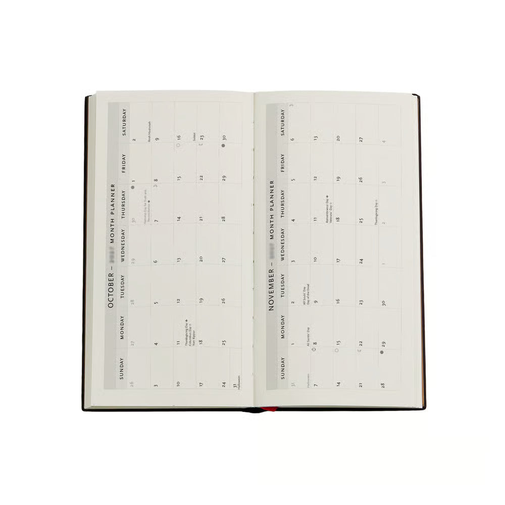 Paperblanks - 2027 Lotus River - 12-Month Horizontal Planner - Hardcover - Slim