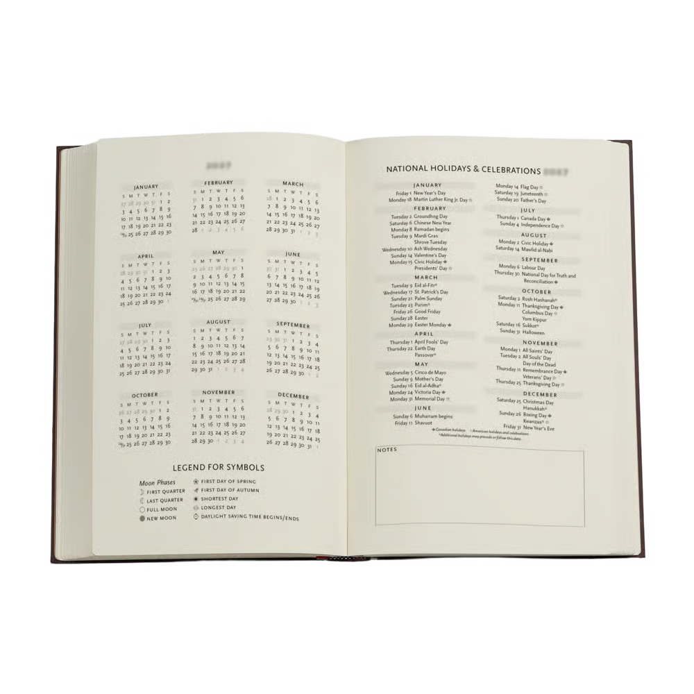 Paperblanks - 2027 Van Gogh's Still Life - 12 Month Planner - Hardcover - Maxi - Horizontal