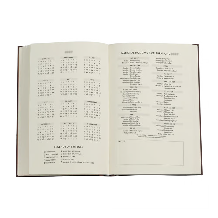Paperblanks - 2027 Van Gogh's Still Life - 12 Month Planner - Hardcover - Maxi - Horizontal