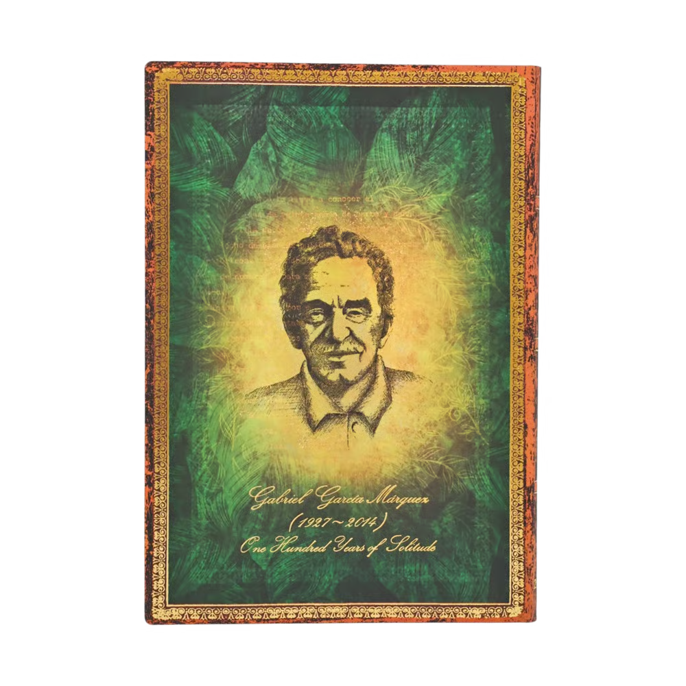 Paperblanks - 2027 Garcia Marquez, One Hundred Years of Solitude - 12 Month Planner - Softcover - Midi - Vertical