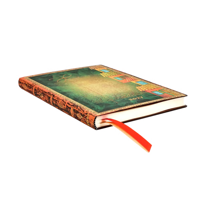 Paperblanks - 2027 Garcia Marquez, One Hundred Years of Solitude - 12 Month Planner - Softcover - Midi - Vertical