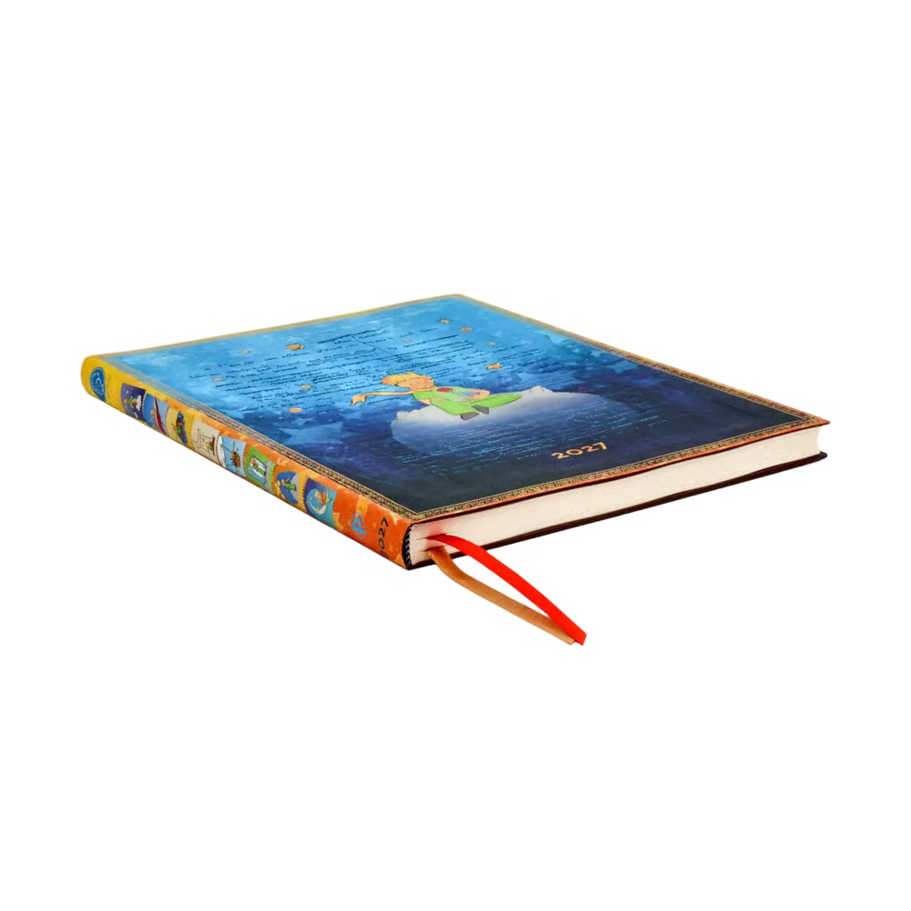 Paperblanks - 2027 Saint-Exupery, The Little Prince - 12 Month Planner - Softcover - Ultra - Vertical