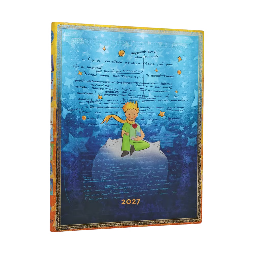 Paperblanks - 2027 Saint-Exupery, The Little Prince - 12 Month Planner - Softcover - Ultra - Vertical