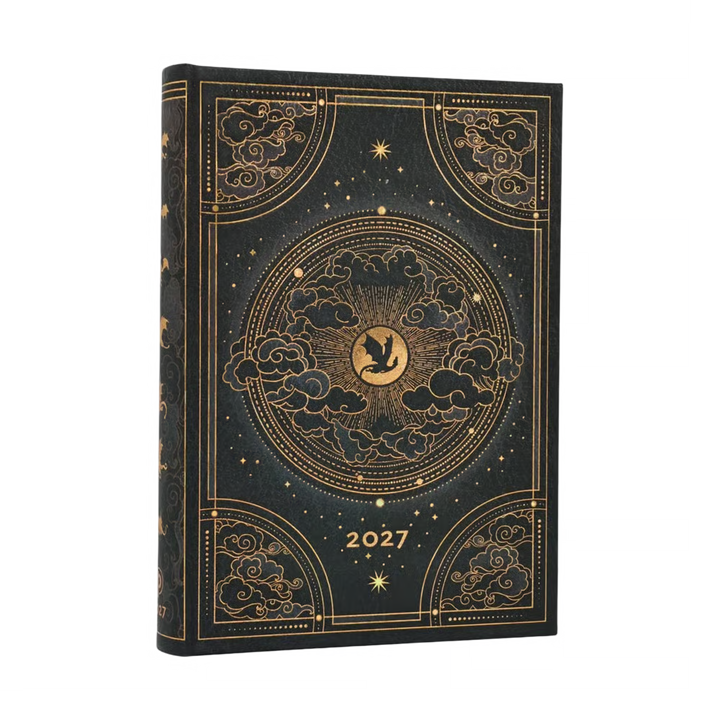 Paperblanks - 2027 Shadows of Navarre - Fourth Wing - 12 Month Planner - Hardcover - Midi - Daily
