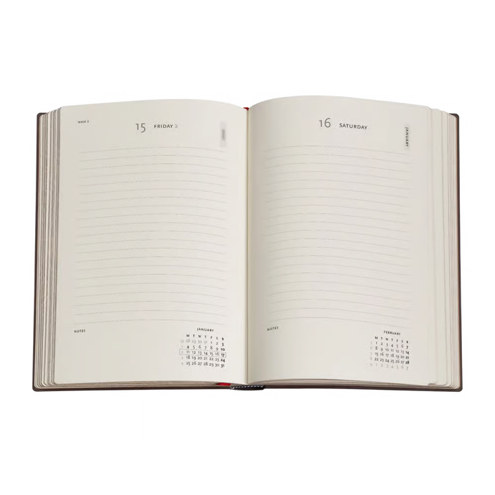 Paperblanks - 2027 Shadows of Navarre - Fourth Wing - 12 Month Planner - Hardcover - Midi - Daily