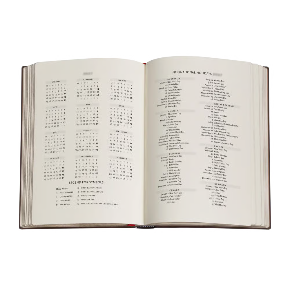 Paperblanks - 2027 Shadows of Navarre - Fourth Wing - 12 Month Planner - Hardcover - Midi - Daily