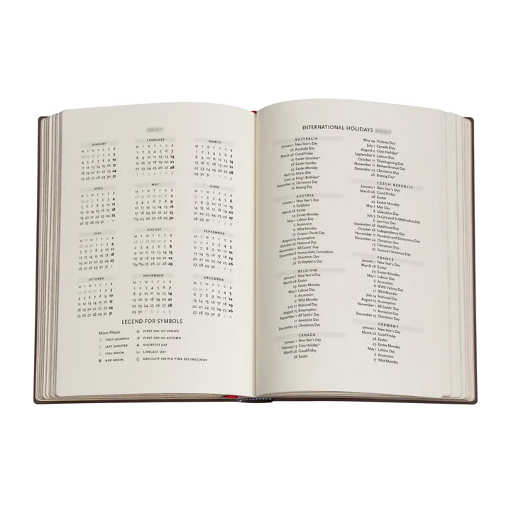 Paperblanks - 2027 Shadows of Navarre - Fourth Wing - 12 Month Planner - Hardcover - Midi - Daily