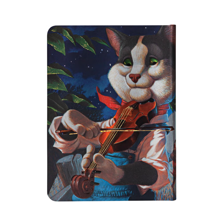 Paperblanks - Cat and the Fiddle Hardcover Journal - Midi - Lined