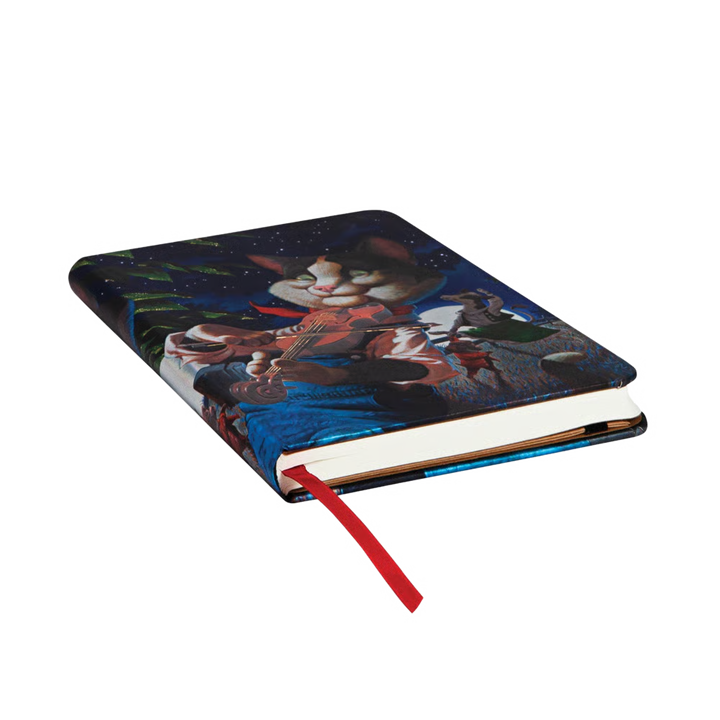 Paperblanks - Cat and the Fiddle Hardcover Journal - Midi - Lined