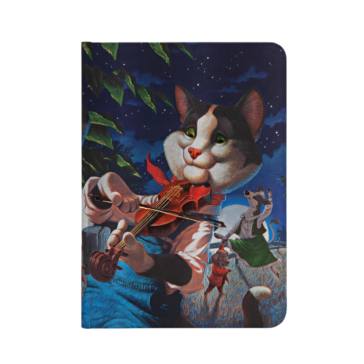 Paperblanks - Cat and the Fiddle Hardcover Journal - Midi - Lined