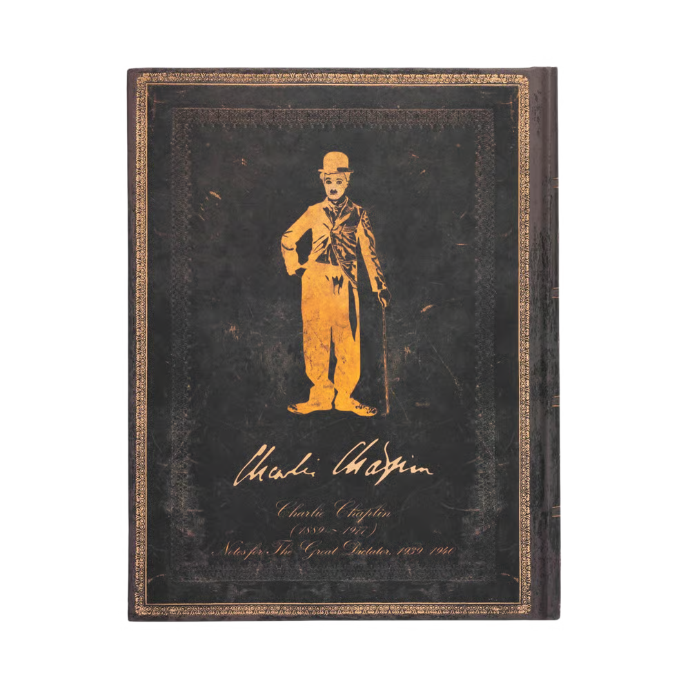 Paperblanks - Celebrating Charlie Chaplin - Hardcover Journal - Lined Ultra