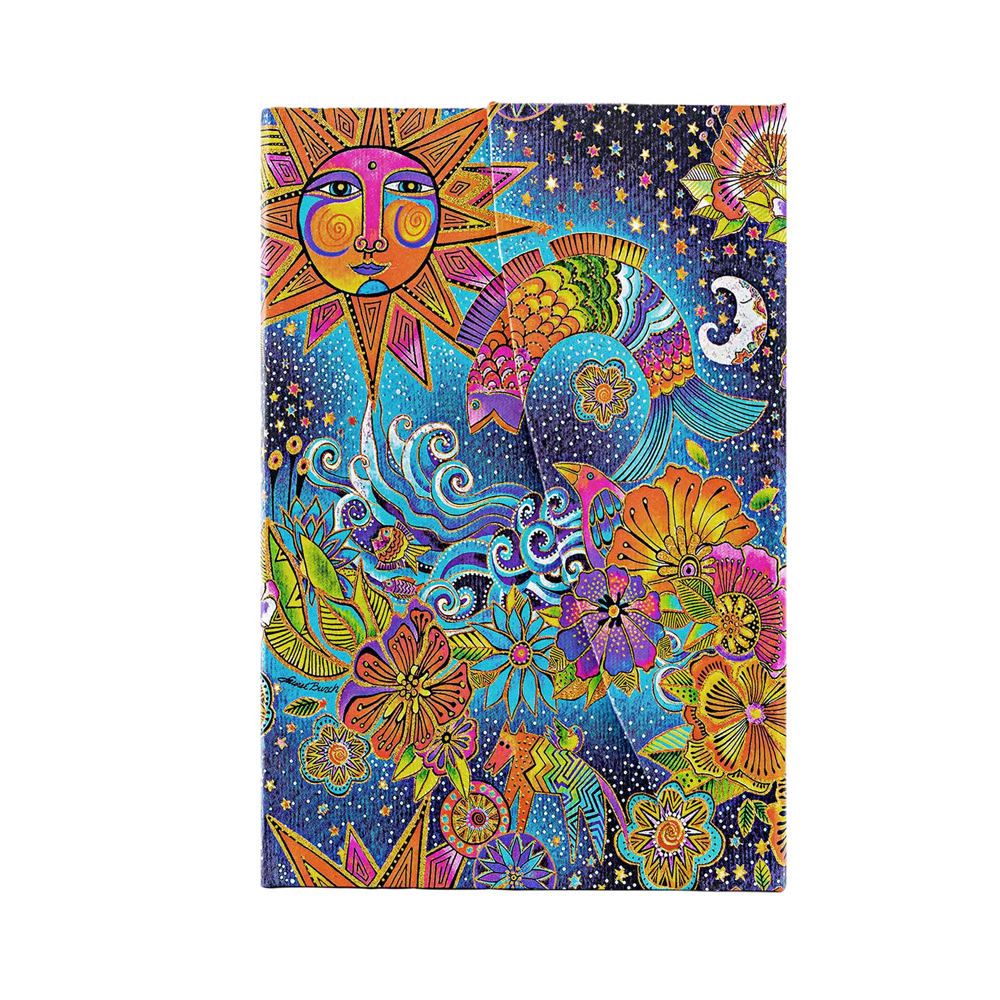 Paperblanks - Mini Lined Hardcover Journal - Celestial Magic