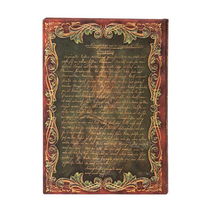 Paperblanks - The Brothers Grimm, Frog Prince (Fairy Tale Collection) - Lined Hardcover Journal - Midi