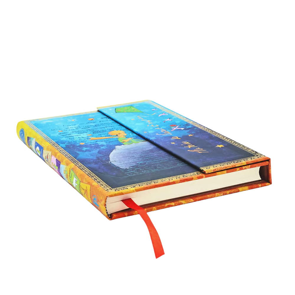 Paperblanks - Saint-Exupery, The Little Prince - Lined Hardcover Journal - Midi
