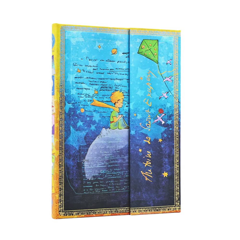 Paperblanks - Saint-Exupery, The Little Prince - Lined Hardcover Journal - Midi