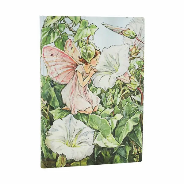 Paperblanks - Midi Softcover Journal - Lined - Flower Fairies - Bindweed Fairy