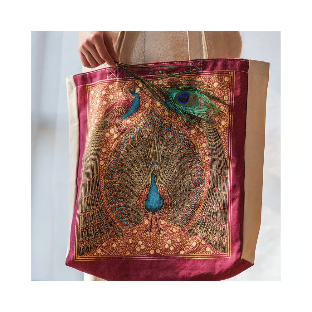 Paperblanks - Tote Bags - Hafiz's Peacocks