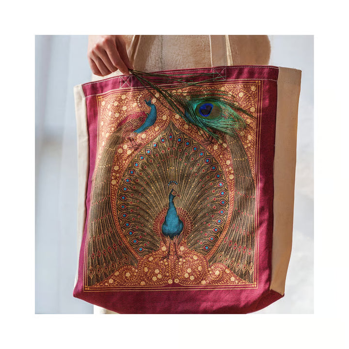 Paperblanks - Tote Bags - Hafiz's Peacocks