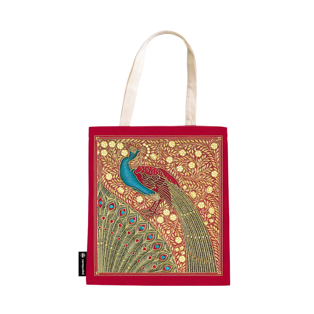 Paperblanks - Tote Bags - Hafiz's Peacocks