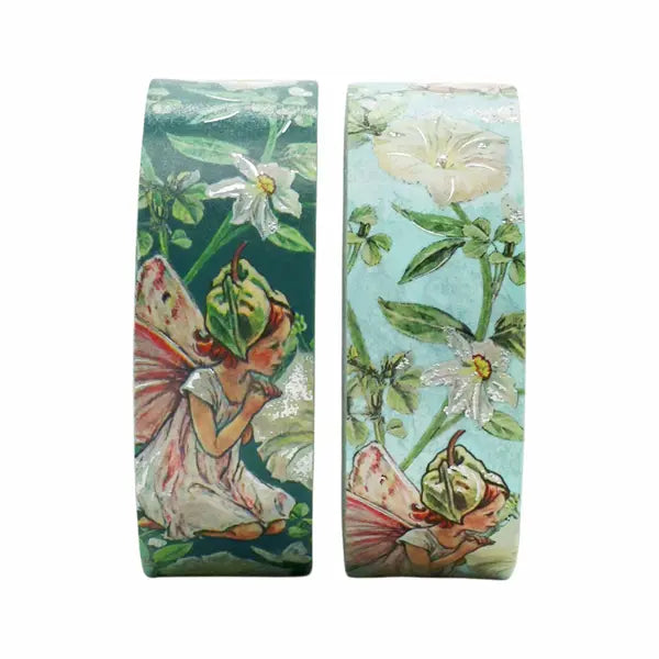 Paperblanks - Washi Tape - 2 Rolls - Flower Fairies - Bindweed Fairy