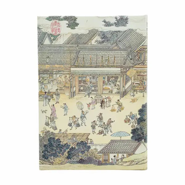 Paperblanks - Midi Hardcover Journal - Lined - Golden Age of Prosperity - An Era in Jinling