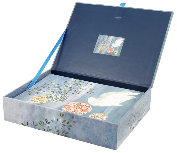 Peter Pauper Press - Boxed Deluxe Holiday Cards - Festive Dove