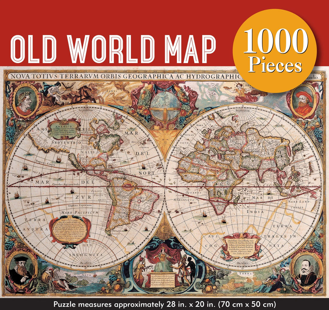 Peter Pauper Press - 100 Piece Puzzle - Old World