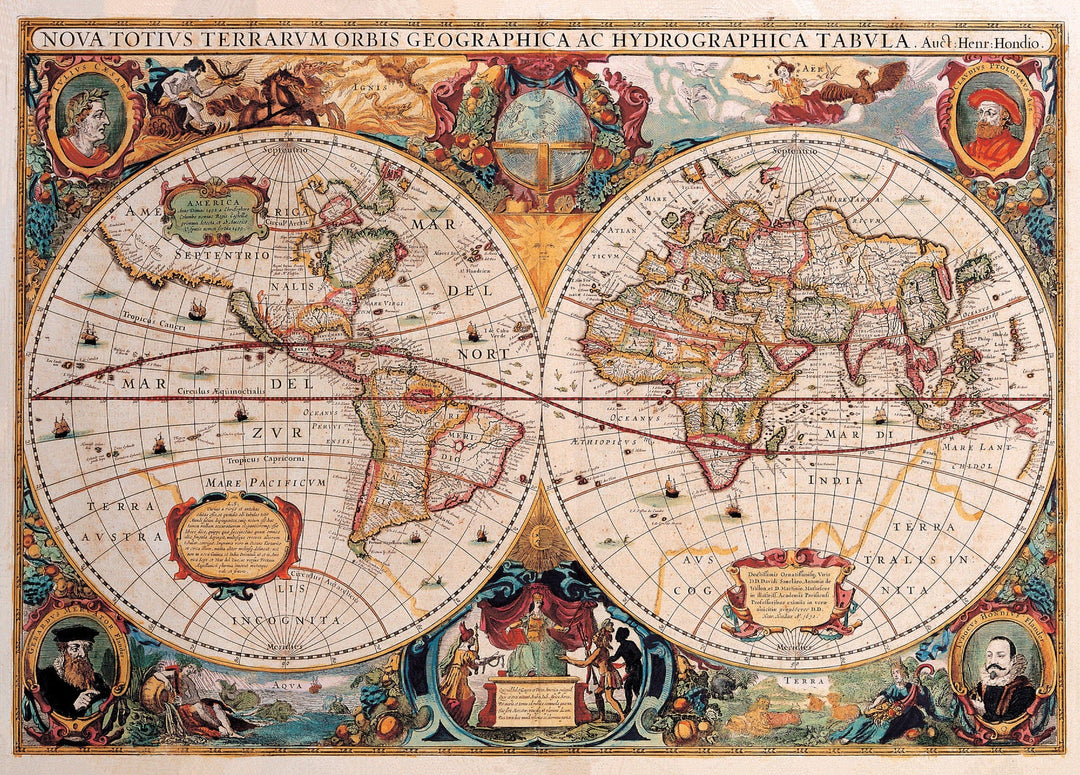 Peter Pauper Press - 100 Piece Puzzle - Old World