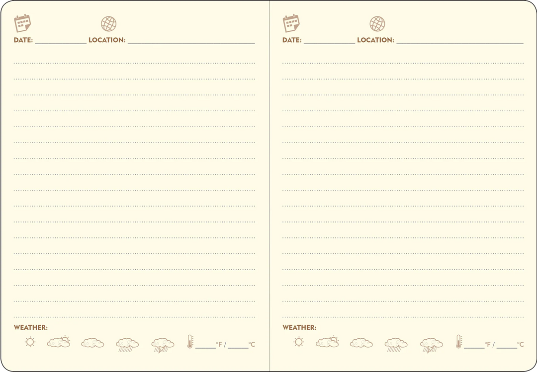 Peter Pauper Press - Lined Journal - Page-A-Day - Travel