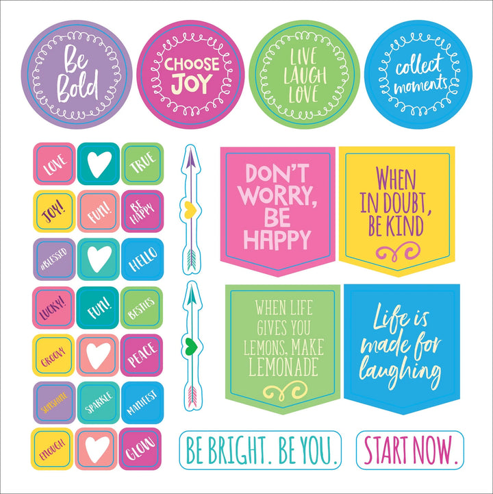 Peter Pauper Press - Sticker Book - Whatever You Say