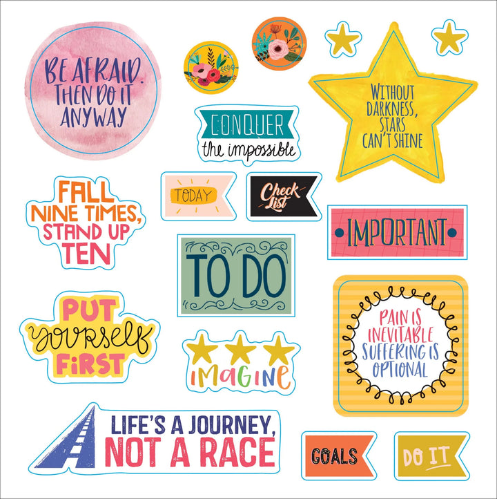 Peter Pauper Press - Sticker Book - Whatever You Say