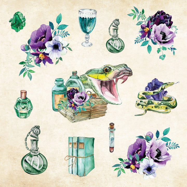 Peter Pauper Press - Sticker Book - Mystical Ephemera