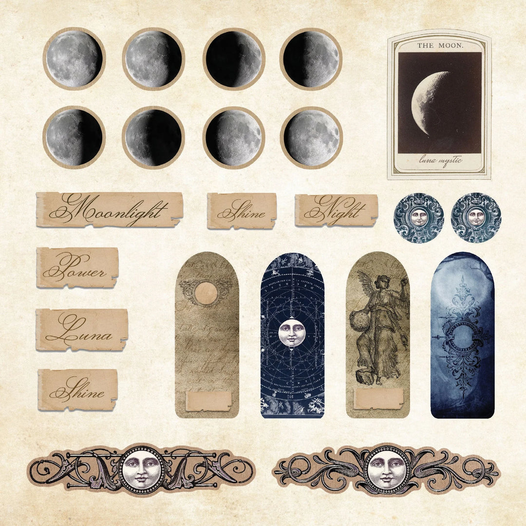 Peter Pauper Press - Sticker Book - Mystical Ephemera