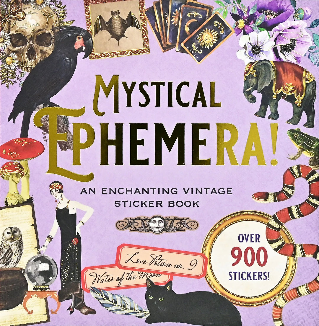Peter Pauper Press - Sticker Book - Mystical Ephemera