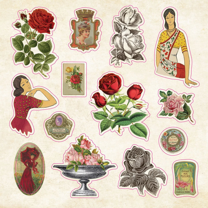 Peter Pauper Press - Sticker Book - Curiosities