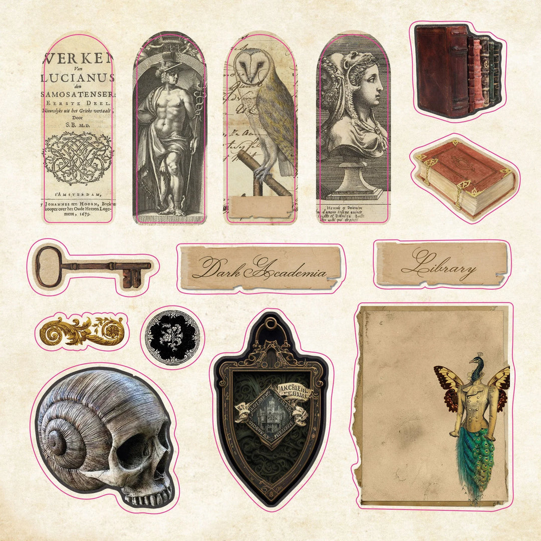 Peter Pauper Press - Sticker Book - Curiosities