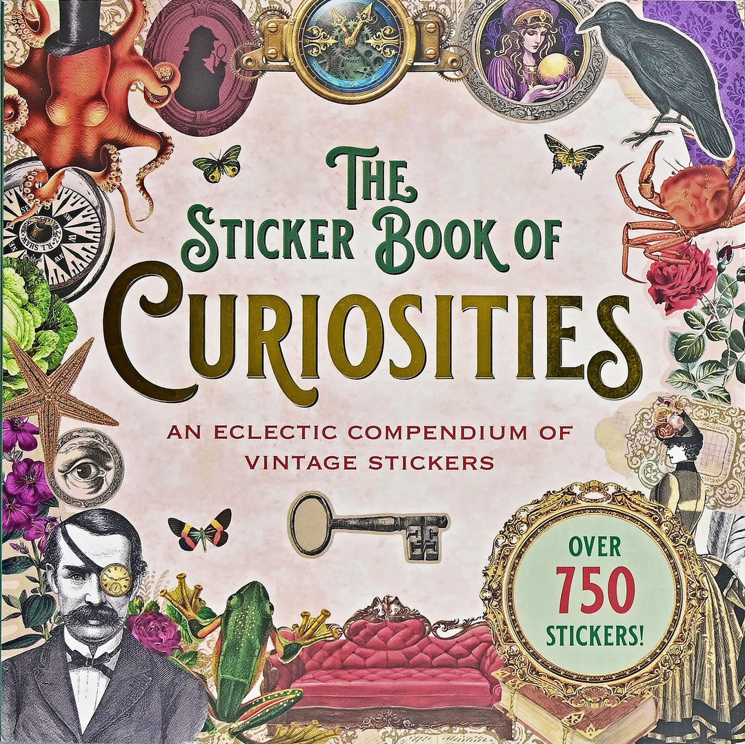 Peter Pauper Press - Sticker Book - Curiosities