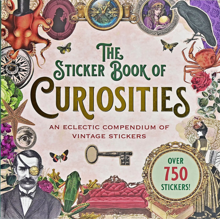 Peter Pauper Press - Sticker Book - Curiosities