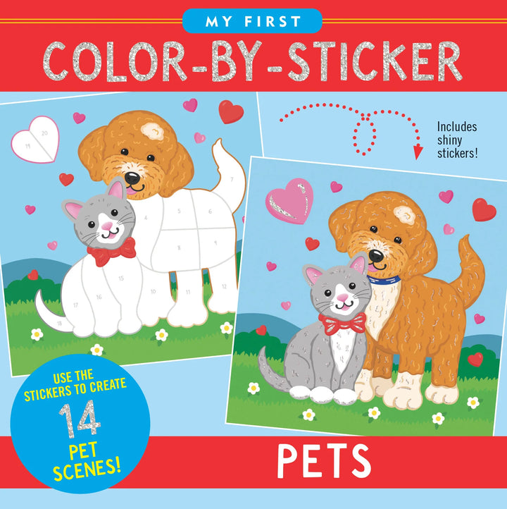 Peter Pauper Press - Colour By Sticker - Pets
