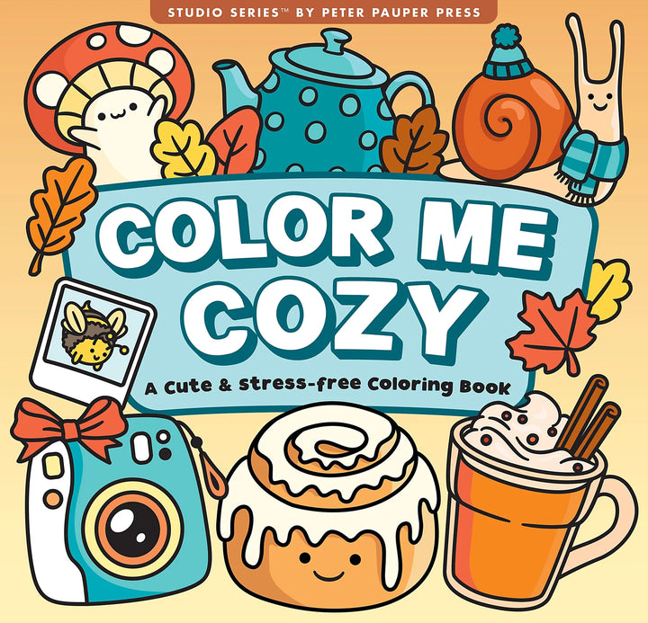 Peter Pauper Press - Studio Series Artist's Coloring Book - Color Me Cozy