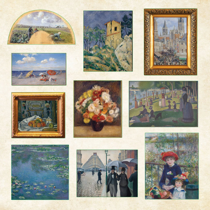 Peter Pauper Press - Sticker Book - Museum Treasures