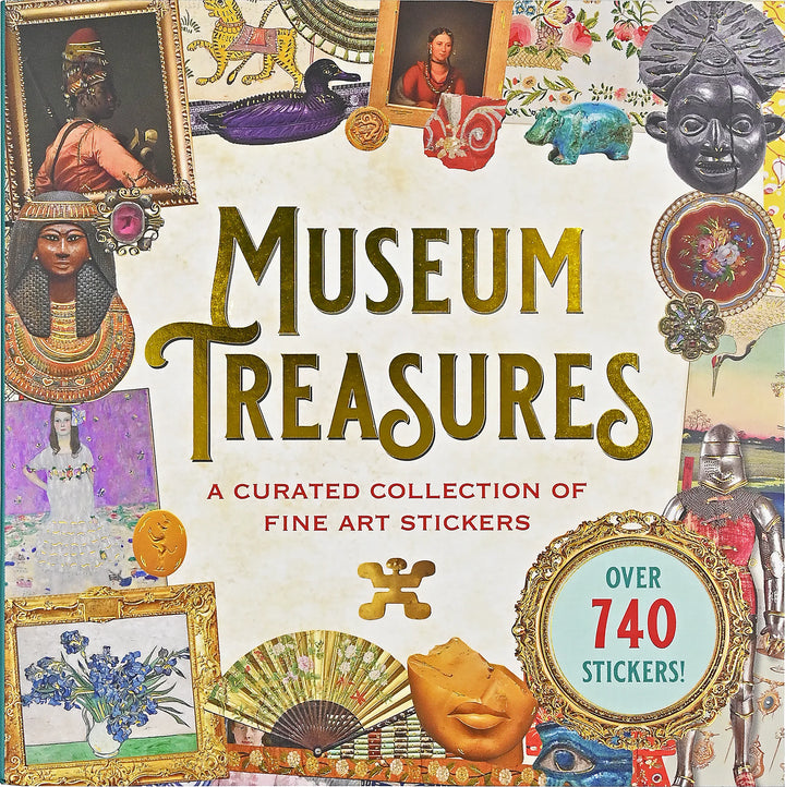 Peter Pauper Press - Sticker Book - Museum Treasures