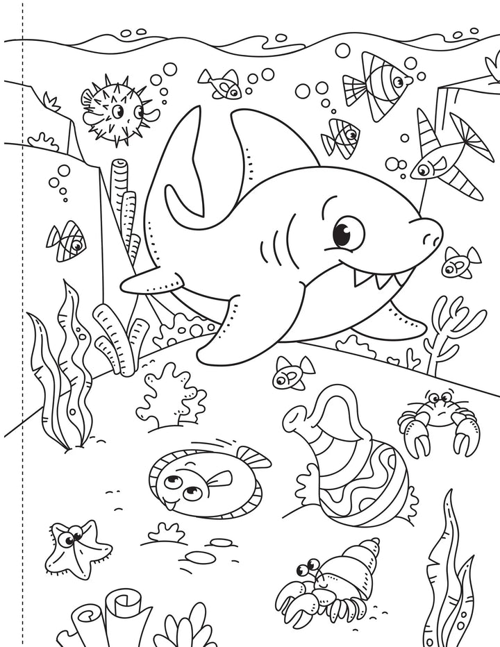 Peter Pauper Press - Coloring Book - Under The Sea