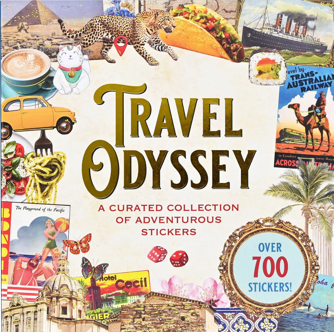 Peter Pauper Press - Sticker Book - Travel Odyssey