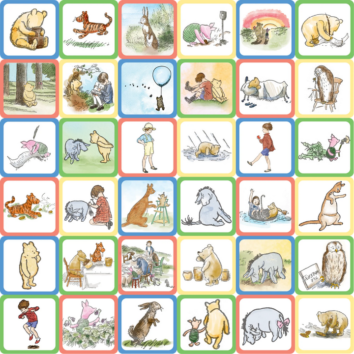 Peter Pauper Press - Memory Match Game - Winnie-The-Pooh
